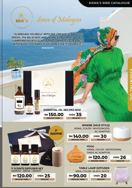 3' SCENTS DIFFUSER SET