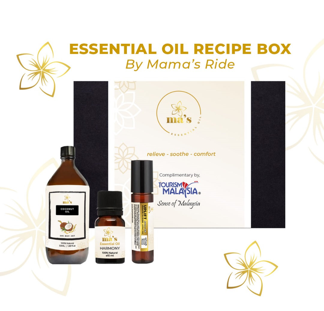 ESSENTIAL OIL RECIPE BOX