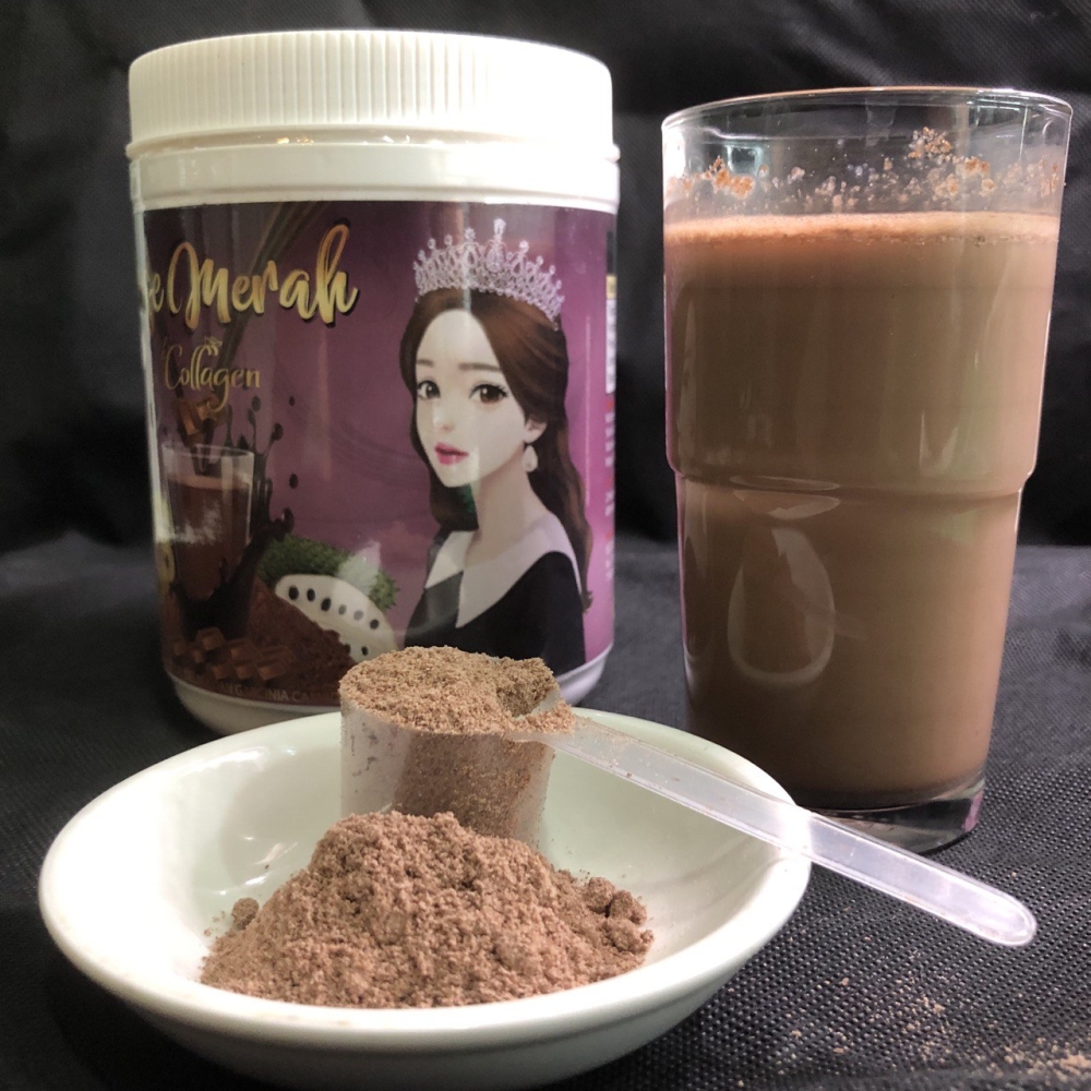 ROS MERAH COLLAGEN Suppliment Anti Kanser 550G