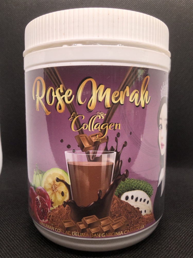 ROS MERAH COLLAGEN Suppliment Anti Kanser 550G