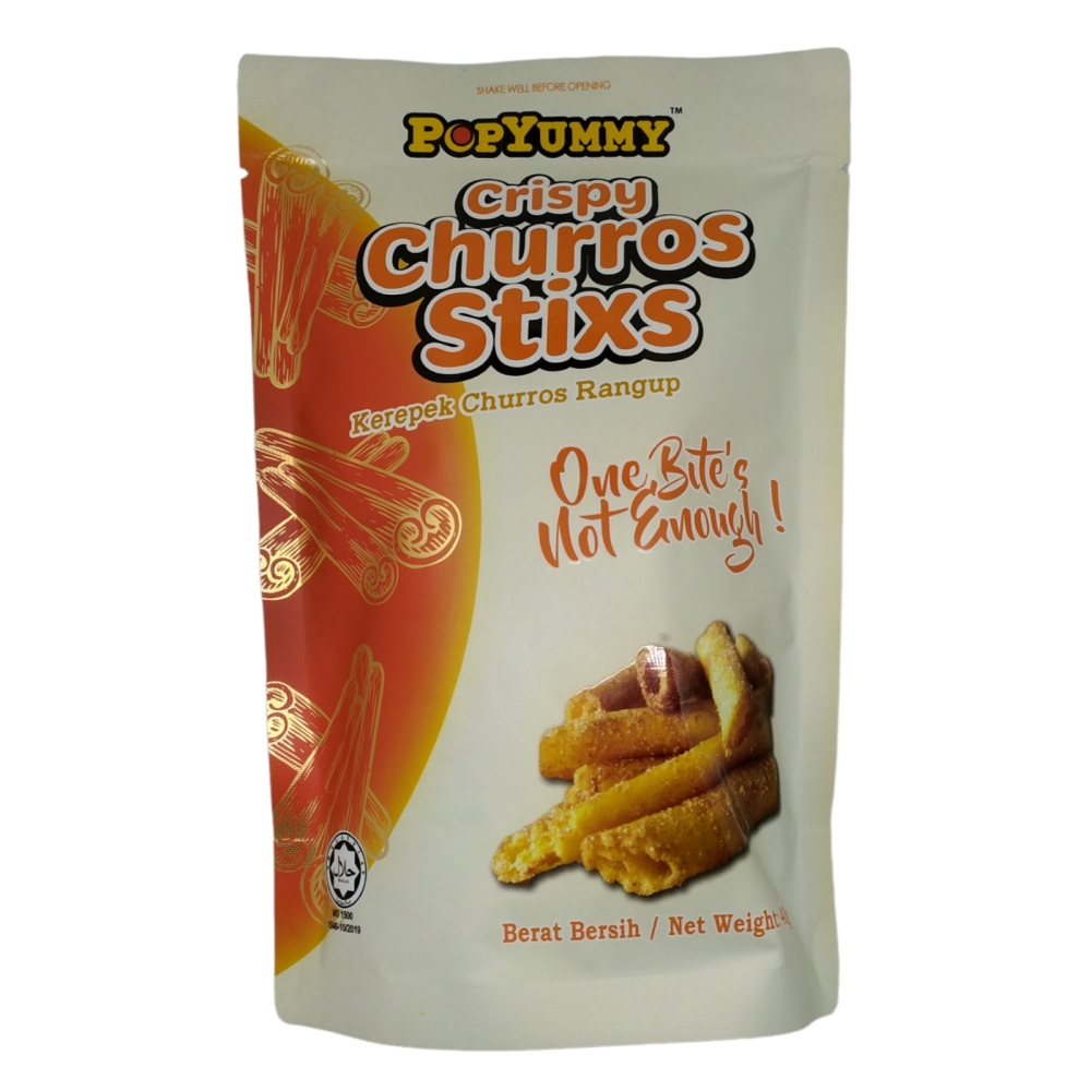 POPYUMMY  Crispy Churros Stixs (40g)